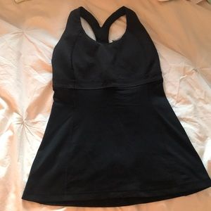 Lululemon Black Workout Top